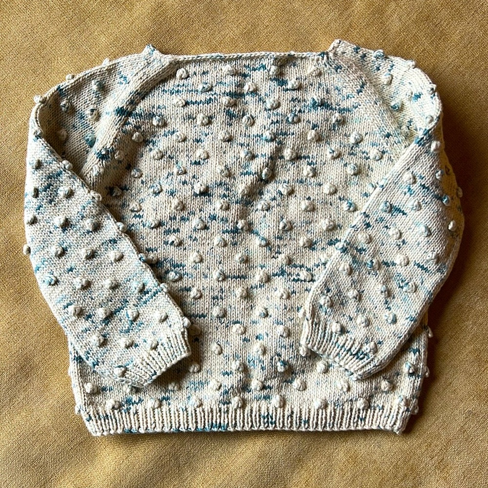 Misha & Puff popcorn sweater
